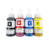 XXINGYULI Kit de Recharge d'encre Compatible avec imprimante 70ML, Compatible avec Les imprimantes L1300 L850 L3050 L3060 L3070 L364 L382 modèles T664 T6641(70ML-1SET)