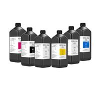 XXINGYULI Lot de 6 encres DTF 1000 ML compatibles avec Les têtes d'impression DX5 DX6 DX7 DX8 XP600 TX800 Compatible avec Divers modèles, Dont L800 L805 L1800 R290 R300 1390 1400 1430 DX10
