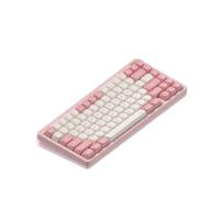 XXINGYULI Nuphy Halo75 V2 Clavier mécanique sans Fil Bluetooth 81 Touches Conception de Joint de Jeu Compatible avec PC et QMK Via(Pink)