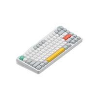 XXINGYULI Nuphy Halo75 V2 Clavier mécanique sans Fil Bluetooth 81 Touches Conception de Joint de Jeu Compatible avec PC et QMK Via(White)