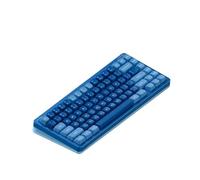 XXINGYULI Nuphy Halo75 V2 Clavier mécanique sans Fil Bluetooth 81 Touches Conception de Joint de Jeu Compatible avec PC et QMK Via(Blue)