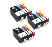XXINGYULI Rendement des Cartouches d'encre 934XL 935XL, compatibles avec Les imprimantes Officejet Pro 6812 6815 6830 6835 6230 6820(3BK 3C 3Y 3M)