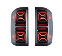 Xxiucj Anlseiod Feu ArrièRe Pour Chevrolet Pour Silverado 2007-2018 Mise À Niveau L'assemblage Des Feux Arrière Voiture Mettez Évidence Accessoires Freinage(For 14-18 User)