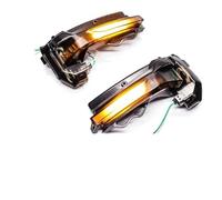 Xxiucj clignotant transparent Pour Q2 2018 2019 2020 Pour Q3 2019 2020 Bande LED Dynamique Indicateur De Direction Feu De Direction Clignotant Rétroviseur Lumière(Dynamic Yellow)