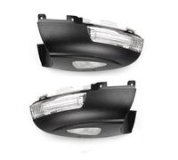 Xxiucj clignotant transparent Pour VW Pour Tiguan 2010 2011 2012 2013-2018 Feu Gabarit Voiture Porte Aile Rétroviseur Clignotant Indicateur Lampe Latérale(B 2PCS left and right)