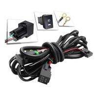 Xxiucj Ensemble feux antibrouillard Pour Fiat Ducato 2006-2023 H11 LED Ensemble Feux Antibrouillard Voiture Feux Jour Antibrouillard Externes DRL(Harness Wire)