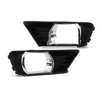 Xxiucj Ensemble feux antibrouillard Pour Toyota Pour Camry XV40 2007 2008 2009 Feux Brouillard Couvercle Phare Antibrouillard Lunette Calandre Phare Antibrouillard LED(2 pcs Chrome Covers)