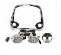 Xxiucj Ensemble feux antibrouillard Pour Toyota Pour Corolla Altis 2019 2020 2021 2022 Garniture Avec Faisceau Câbles Couvercle Calandre Feux Antibrouillard Avant À LED(White full set)