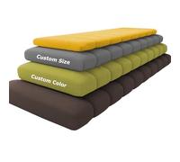 XXIUDEE Coussins de siège d'intérieur pour baie vitrée, coussins de banc 2 ou 3 places pour meubles, canapé, chaussures, tabouret, tatami, salle à manger, porche, avec fermeture éclair (3 cm
