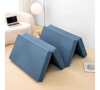 XXIUDEE Matelas pliable pour invités de camping avec housse amovible, canapé-lit pour adulte, matelas de sol pour dormir, tente de voiture, voyage, caravanes, canapé et fauteuil léger (200 x 80 x 10