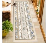 XXIUDEE Tapis de sol lavable, avec fond antidérapant pour décoration d'intérieur, ne perd pas ses poils (200 x 80 cm, style 3)
