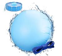 XXL 120×120cm Coussin Piscine Hivernage, Ronde Coussin Hivernage Piscine Hors Sol, Extra éPais RéSistant à La DéChirure Flotteur Hivernage Piscine