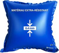 XXL 120 x 120 cm Coussin d'air de piscine. Accessoire parfait pour la couverture de la piscine en hiver et par mauvais temps.