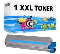 XXL cartouche toner Compatible Cyan pour OKI MC853DN MC853DNCT MC873DNC MC873DNX