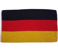 XXL Drapeau Allemagne 250 X 150 CM Avec Œillets en Métal Pour à Hisser Bannière