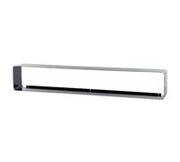 XXL ÉTAGÈRE Murale pour DVD/BLURAY Cube | Noir, 120 cm, métal | Style rétro