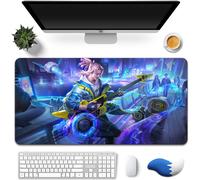 XXL Gaming Mouse Pad 800 x 300 mm XXL Gaming Design The Game Theme with Endurance Wrist for Game Lovers,Home,Office,Professional Gamers