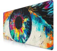 XXL Gaming Mouse Pad,900 x 400 mm,Mouse Pad Mat,Extra Large Fabric Desk Pad,Non-Slip Base,High Precision and Speed,for Razer Logitech Mouse Keyboards.[A68]