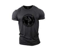 (XXL,Gray)Mens Bodybuilding T-shirt - Arnold Classic - Gym Training Top