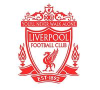 XXL Liverpool FC The Reds Autocollant mural Art Déco Décoration de la chambre Garçons Équipe de football Logo signe Sticker voiture gratuit Crête Football Autocollant Badge Premier League