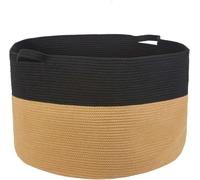 XXL Panier à Linge Corbeille de Rangement Panier Paniers Coton 61cm 120L