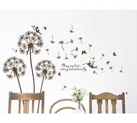 XXL Pissenlit sticker mural Stickers muraux Home Decor élégant moderne fleurs salon chambre décoration