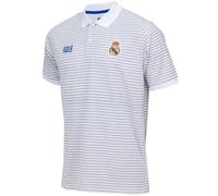 Xxl - Polo - Real Madrid - Collection Officielle - Blanc - Manches Courtes - 100% Coton Multicolore