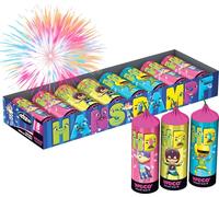 XXL Set de feux d'artifice pour jeunes Hans Dampf - 8 pièces Nouvel An enfants