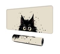 XXL Tapis de Souris Gamer Animal Et Image Personnalisable Format Geant Revetement Tissu Fluide Dessous en Caoutchouc Naturel Qualite Superieure Accessoires PC Laptop