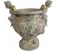 XXL Vase Table Décoration Vases Style Antique Sculpture Figure Calice Rome 51cm