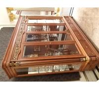 XXL vitrine de luxe vitrines en verre armoire baroque rococo style antique