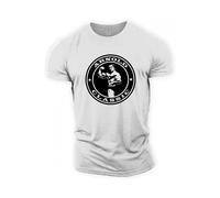 (XXL,White)Mens Bodybuilding T-shirt - Arnold Classic - Gym Training Top