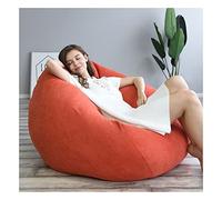 XXLI Grand pouf poire pour adultes, lavable en machine, doublure intérieure durable, idéal pour s'asseoir pour jouer, lire et se détendre (sans remplissage), léger