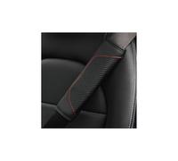 XXMMHTFD Fourreaux de Ceinture, pour Volvo S60 2004-2009 Coussinet en Cuir Microfibre Épaulière de Sécurité avec Motif Diamant