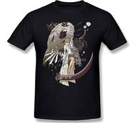 XXRR FASHION Enviroment T Shirt Soul Eater Maka Albarn Men's T-Shirt Black L