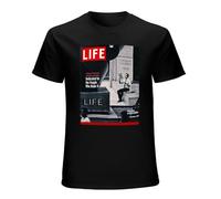 XXRR FASHION Walter Mitty Life Cover Special Men's T Shirt Black L