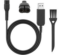 XXSZHY Câble de charge USB 4,3 V compatible avec Philips OneBlade QP2520 QP2620 et MG Series, A00390