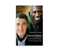 XXueMei Affiches du film The Intouchables - Peinture décorative sur toile - 50 x 75 cm - Style sans cadre