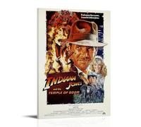 XXueMei Indiana Jones Temple of Doom - Poster vintage décoratif sur toile - Affiches murales et impressions d'art modernes pour la décoration d'intérieur et de chambre à coucher - 20 x 30 cm - Style