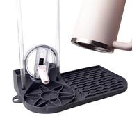 XXunivsun Égouttoir à Vaisselle en Silicone pour Stanley Cup - Support Universel pour Bouteilles d'eau et gobelets - Idéal pour la Cuisine, Le Bureau (1 Pack)