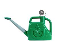 XXXFLOWER Arrosoir d'extérieur léger de Luxe en Plastique de 6 L avec tête d'arrosage Amovible, Pot d'arrosage Vert pour Bureau, Maison, Jardin