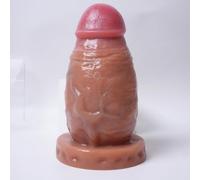 XXXL 220mm Plug anal réaliste en silicone grand format avec ventouse Chair | Gode Anale, Stimulation du point G, Pour femmes, hommes et couples, Large Godemichets, Jouet Sexualité Couple
