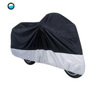Xxxl - Funda De Poliéster Impermeable Para Motocicleta, Protección Uv Para Todos Los Motores - Une