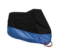 Xxxxl Pour 231-260cm - Cubierta De La Motocicleta Universal Al Aire Libre Uv Protector De Temporada De Bicicleta Impermeable De Lluvia A Prueba De Polvo Del Scooter De Motor - Bleu