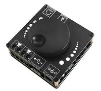 XY-AP50L Carte amplificateur Bluetooth 5.0 50 W + 50 W AMP, entrées BT et AUX, module amplificateur stéréo 2 canaux