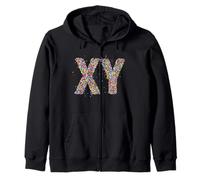 XY Chromosomes Male Genetics Rainbow Colored Sprinkles Sweat à Capuche