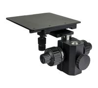 XY Manual Microscope Stage, 0.002mm Precision, 79x46mm Travel, 25mm Mount
