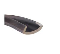 XYAGYUND Garniture de Bord en Caoutchouc for Canal en U, Protection de Bord Transparente de 3,28 Pieds, Facile à Couper for Les Portes de Voiture, 10mm x 6mm (Taille : 10mm x(10mm x 16mm)