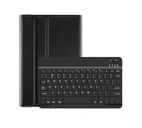 XYAL Comprimés Etuis, Coque arrière en Cuir PU et TPU for Clavier Amovible et léger, Compatible avec Lenovo Tab M10 HD 2e génération TB-X306F/X306X 10,1 Pouces 2020(Black-Simple Keyboard)