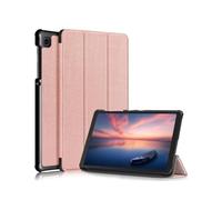 XYAL Comprimés Etuis, Étui magnétique Ultra Fin en Cuir PU à Trois Volets Compatible avec Samsung Galaxy Tab A8 10.5/A7 Lite 8.7 Pouces(Rose Gold,A7 Lite 8.7 inch)